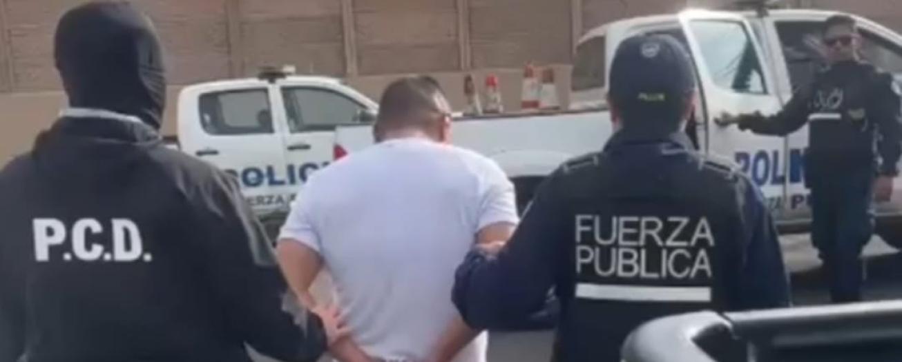 PCD detiene a conductor con  cargamento de 24 kilos de marihuana