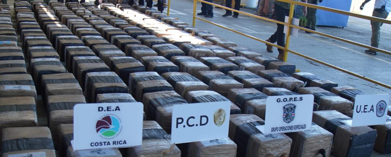 Operación conjunta entre Costa Rica y Estados Unidos permite capturar histórico cargamento de drogas a bordo de un semisumergible