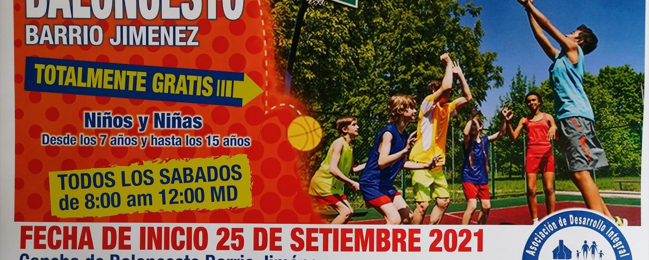Barrio Jiménez abrirá escuela de baloncesto para niños de escasos recursos 