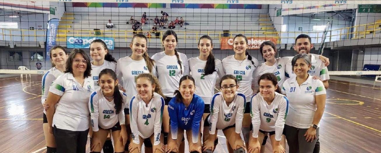 Equipos de voleibol de Grecia obtienen subcampeonatos nacionales 