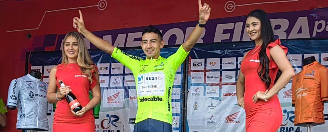 Marco Tulio Suesca suma su segundo día como líder de la Vuelta Costa Rica 