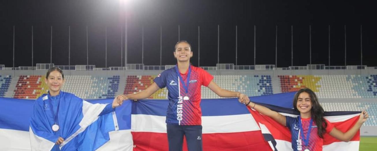 Griega logra campeonato centroamericano en heptatlón 