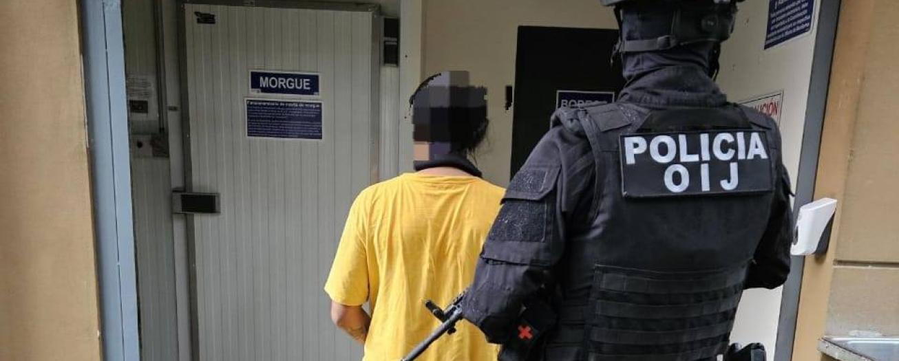 OIJ detiene a dos sujetos en Tacares por venta drogas