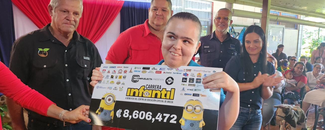 Carrera infantil le genera ₡8.606.472 a Centro Educativo Especial de Grecia