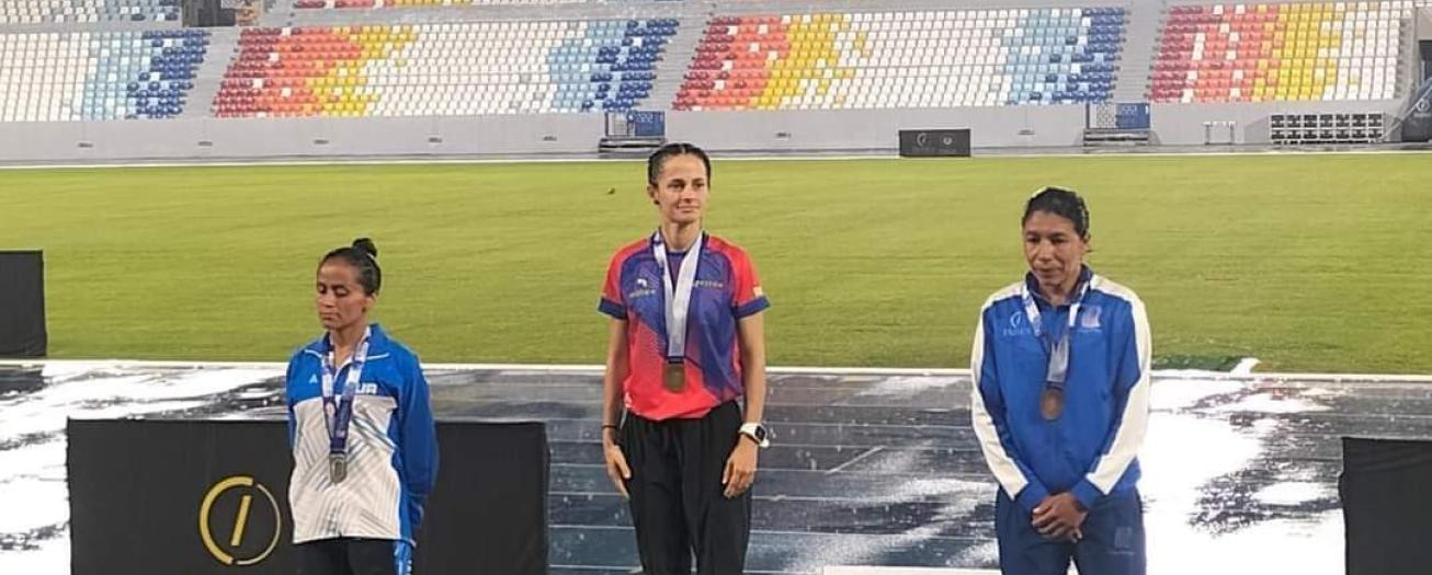 Griego logran dos medallas de oro y una de plata en Centroaméricano de Atletismo
