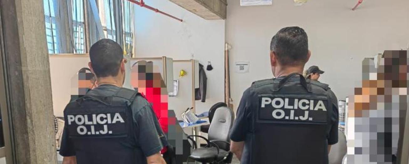 OIJ allana oficinas de la CCSS y viviendas por varios delitos 