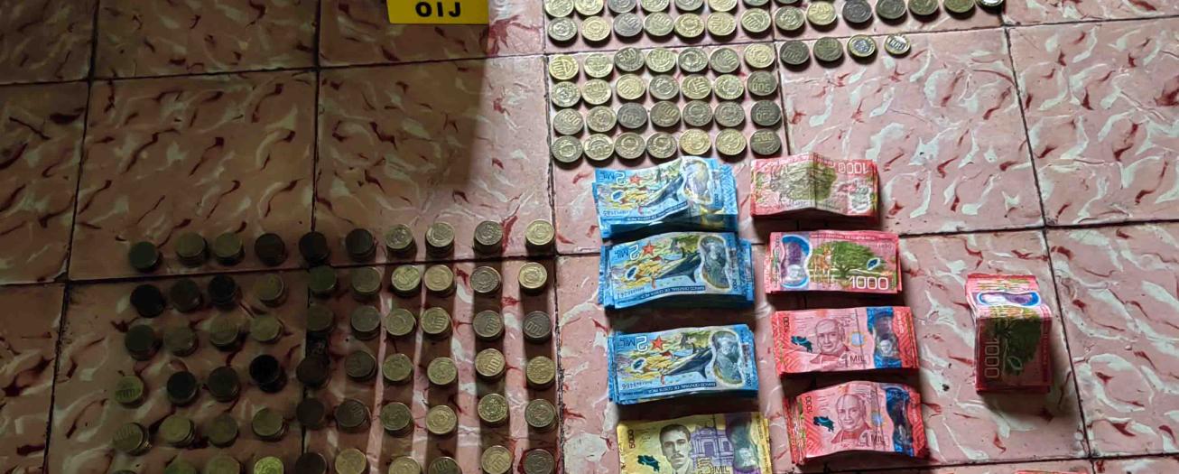 OIJ de San Ramón cuatro sujetos detenidos como sospechosos de robo agravado  