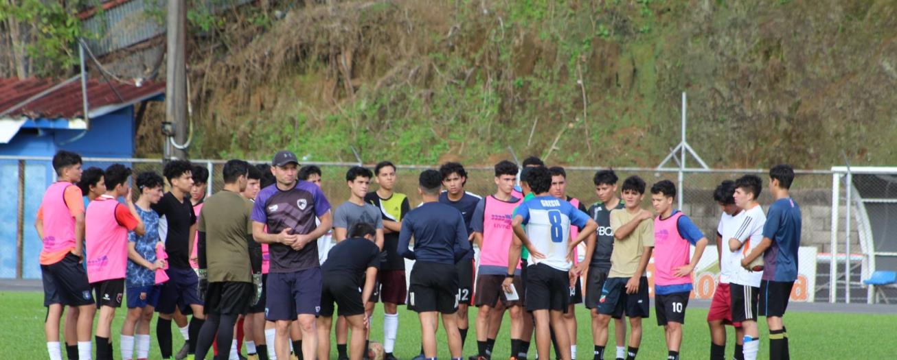 120 jóvenes participan de visoría para conformar equipos de Liga Menor del Municipal Grecia