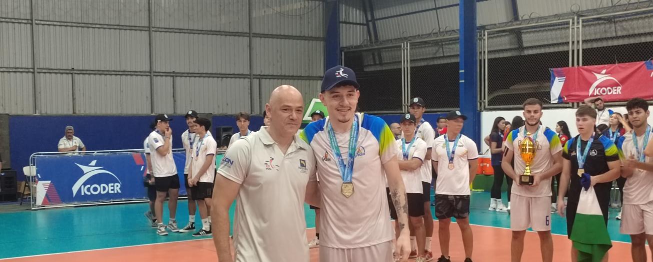 Icoder premia a jugador de Grecia como el más valioso del voleibol de los Juegos Guanacaste 2024   