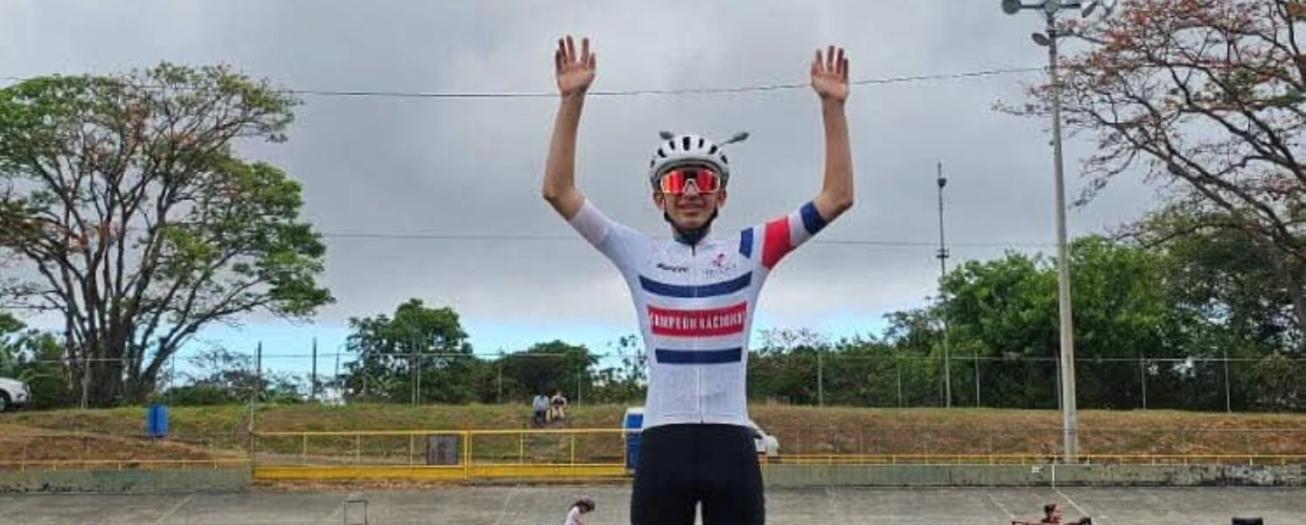 Griego logra campeonato nacional de pista 2025